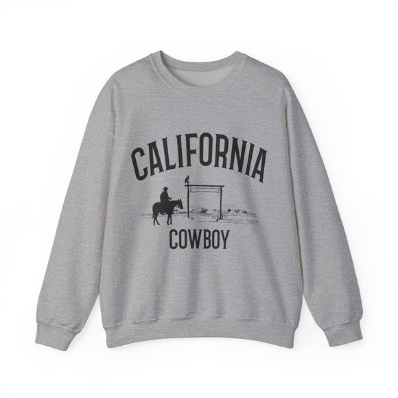 California Sweatshirt - Mountain Cowboy Graphic Crewneck