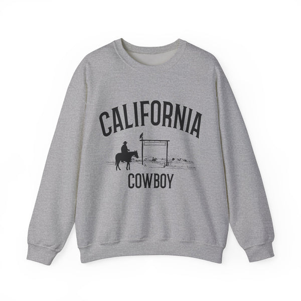 California Sweatshirt - Mountain Cowboy Graphic Crewneck
