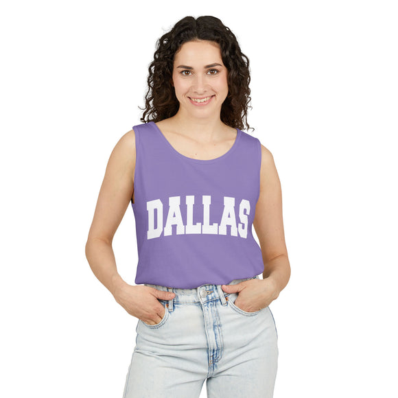 Dallas, Texas Tank Top Unisex | Comfort Colors - 100% Cotton