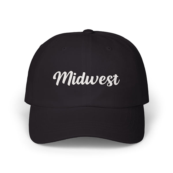 Midwest Dad Hat - Embroidered Midwest Classic Dad Cap