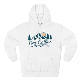 Premium Fort Collins, Colorado Hoodie - Unisex Fort Collins Sweatshirt