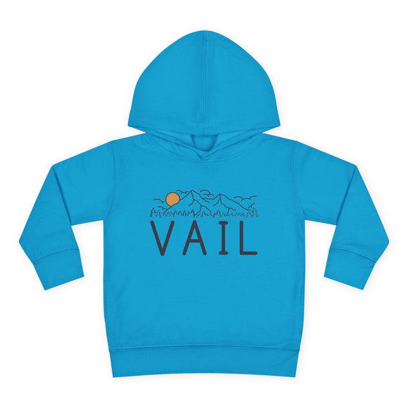 Vail, Colorado Toddler Hoodie - Unisex Vail Toddler Sweatshirt