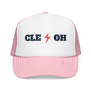 Cleveland, Ohio Retro Trucker Hat - Lightning Foam Cap-3