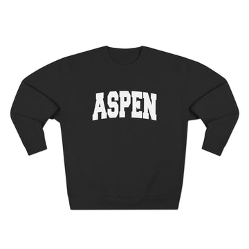 Buy black Premium Aspen, Colorado Retro Graphic Sweatshirt