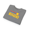 Biloxi, Mississippi Toddler Sweatshirt - Retro Sun Biloxi Toddler Crewneck Sweatshirt