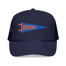 Bronx, New York Pennant Trucker Hat — Retro Flag Foam Cap-1