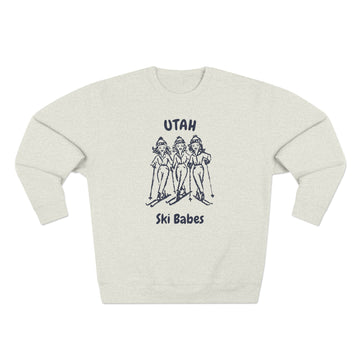 Premium Utah Ski Babes Sweatshirt
