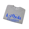 Boulder, Colorado Sweatshirt - Unisex Mountain Boulder Sweatshirt