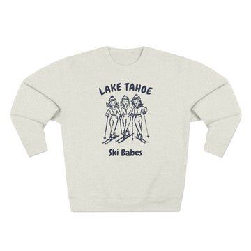 Premium Ketchum, Idaho Ski Babes Sweatshirt