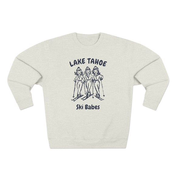 Premium Ketchum, Idaho Ski Babes Sweatshirt