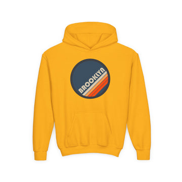 Buy gold Brooklyn, New York Youth Hoodie - Kids Brooklyn Hooded Sweatshirt