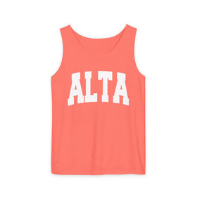 Alta, Utah Tank Top Unisex | Comfort Colors - 100% Cotton