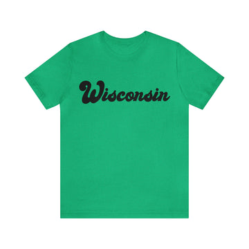 Wisconsin T-Shirt - Retro Unisex Wisconsin Shirt - 0