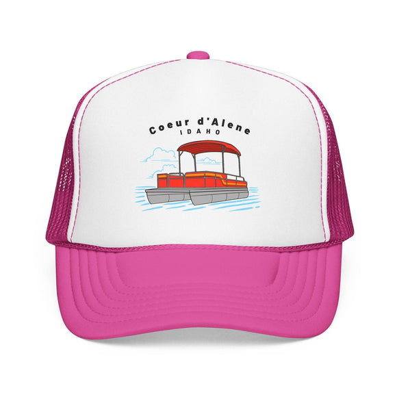 Kids Coeur d'Alene, Idaho Trucker Hat - Youth Snapback Cap