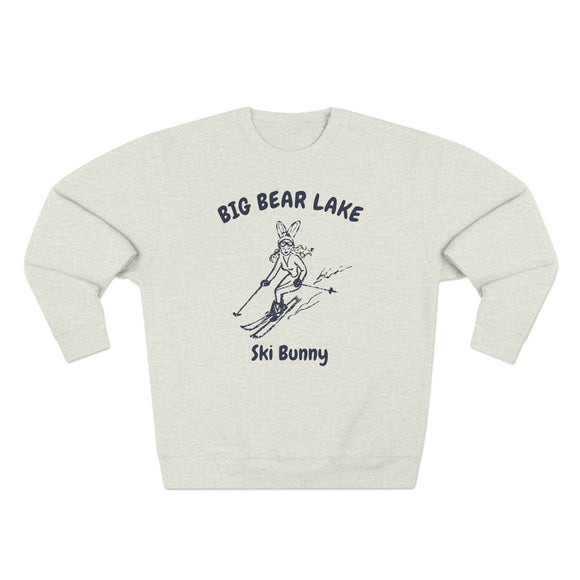 Premium Big Bear Lake, California Ski Bunny Sweatshirt