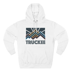Truckee, California Hoodie - Retro Mountain Unisex Sweatshirt - 0