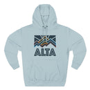 Alta, Utah Hoodie - Retro Mountain Unisex Sweatshirt-4
