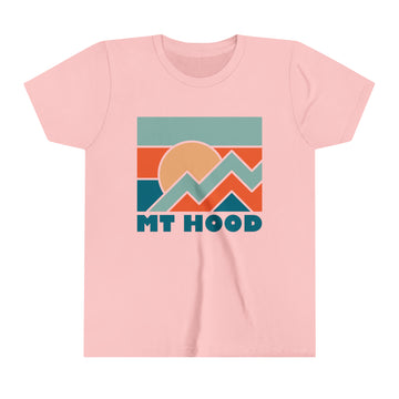 Buy pink Mount Hood, Oregon Youth T-Shirt - Kids Mount Hood Shirt