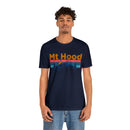 Mt Hood, Oregon Shirt - Mountain Sunset Unisex Mt Hood T-Shirt-79