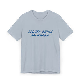 Buy light-blue Laguna Beach T-Shirt | 100% Cotton Retro California Tee