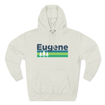 Premium Eugene, Oregon Hoodie - Retro Unisex Eugene Sweatshirt - 0