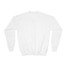 Stowe, Vermont Youth Crewneck Sweatshirt - Ski Snowman Unisex Kid's Stowe, Vermont Sweatshirt-5