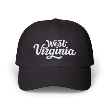 West Virginia Dad Hat - Embroidered West Virginia Classic Dad Cap - 0