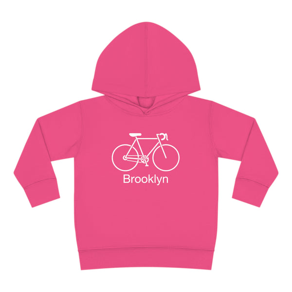 Brooklyn, New York Toddler Hoodie - Bike