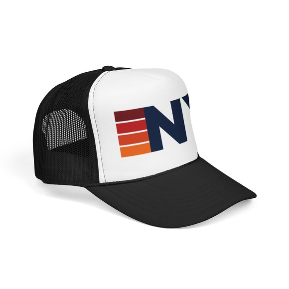 New York Trucker Hat - NY Abbr retro cap