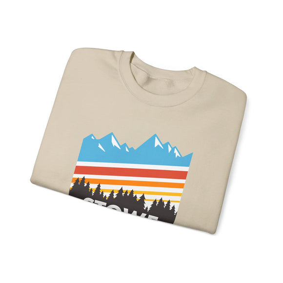 Stowe, Vermont Sweatshirt - Unisex Retro Crewneck Stowe Sweatshirt