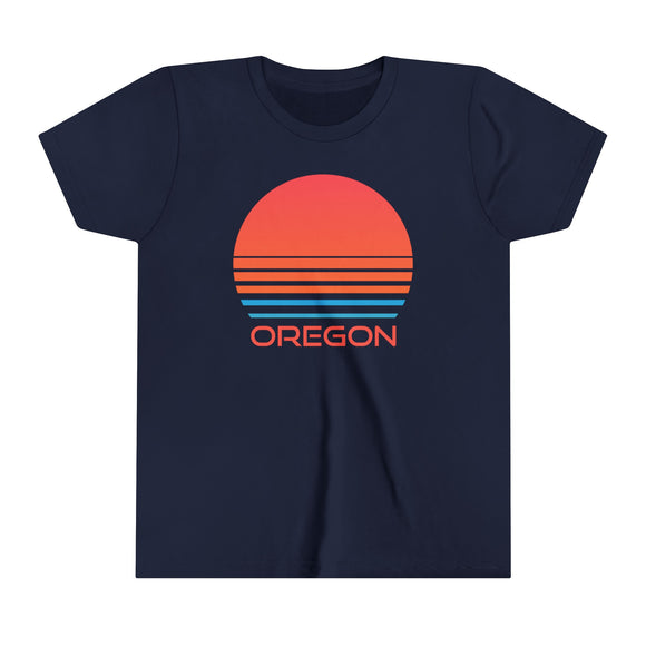 Oregon Youth Shirt - Retro 80s Oregon Kid's T-Shirt
