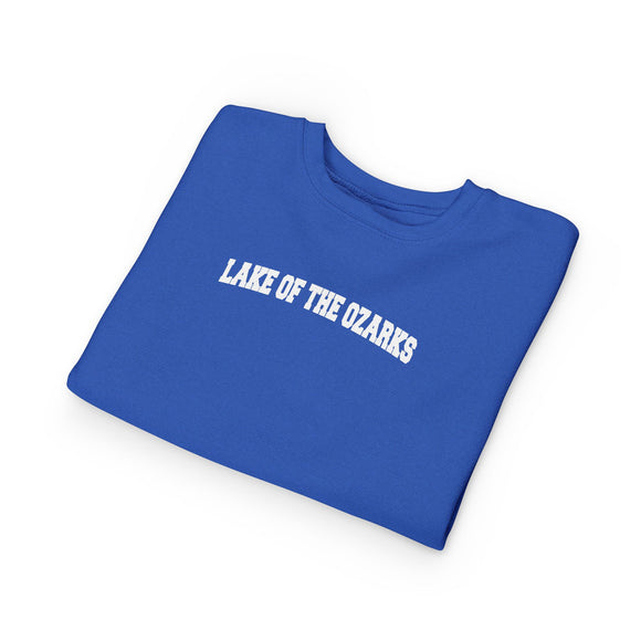 Lake of the Ozarks, Missouri Toddler Sweatshirt - Lake of the Ozarks Toddler Crewneck Sweatshirt