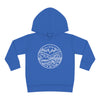 Alaska Toddler Hoodie - State Design Unisex Alaska Toddler Sweatshirt