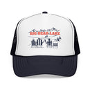 Big Bear Lake, California Après-ski Trucker Hat — Foam Mesh Cap-1