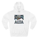 Alta, Utah Hoodie - Retro Mountain Unisex Sweatshirt-2