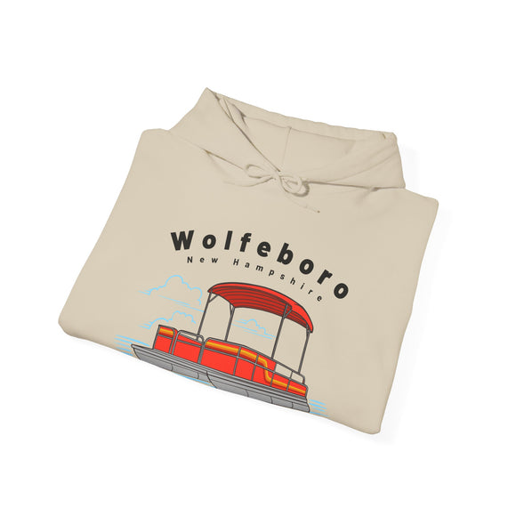 Wolfeboro, New Hampshire Hoodie - Unisex Ski Lift Wolfeboro