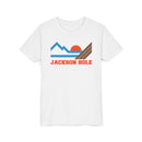 Jackson Hole, Wyoming Youth Graphic Tee - Kids Jackson Hole T Shirt-7