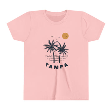 Buy pink Tampa, Florida Youth T-Shirt - Kids Tampa Shirt