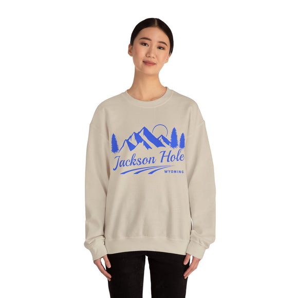 Jackson Hole, Wyoming Sweatshirt - Unisex Mountain Jackson Hole Sweatshirt
