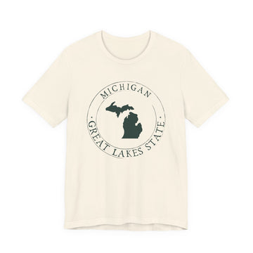 Buy natural Michigan T-Shirt — State Graphic Tee