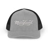 Maryland Snapback Trucker Cap - Embroidered Maryland Hat