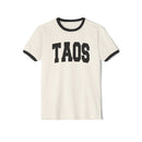 Taos, New Mexico Cotton Ringer Graphic Tee - Unisex Taos T Shirt, Vintage Style Tee, Men's/Women's Tee-2