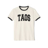 Taos, New Mexico Cotton Ringer Graphic Tee - Unisex Taos T Shirt, Vintage Style Tee, Men's/Women's Tee