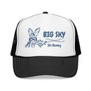 Big Sky, Montana Ski Bunny Trucker Hat-4