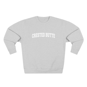 Premium Crested Butte, Colorado Retro Graphic Sweatshirt - 0