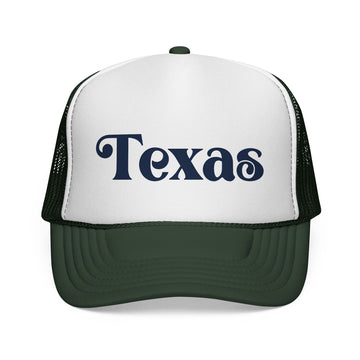 Buy dark-green Texas Retro Trucker Hat