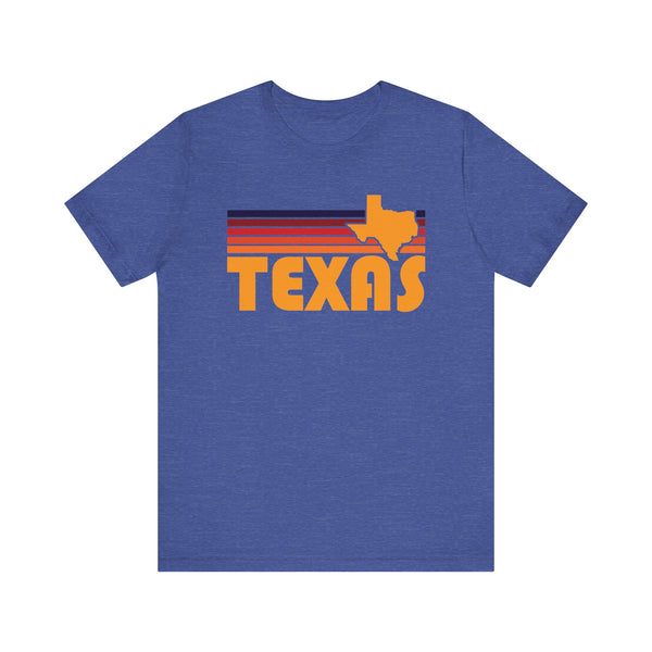 Texas T-Shirt Retro - Adult Unisex Texas T Shirt
