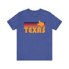 Texas T-Shirt Retro - Adult Unisex Texas T Shirt