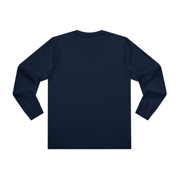 Utah Mens Base Long-sleeve Tee - Retro Ombre Heavy Weight Long Sleeve T-shirt