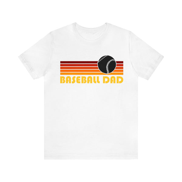 Baseball Dad T-Shirt - Retro Unisex Baseball Dad Shirt